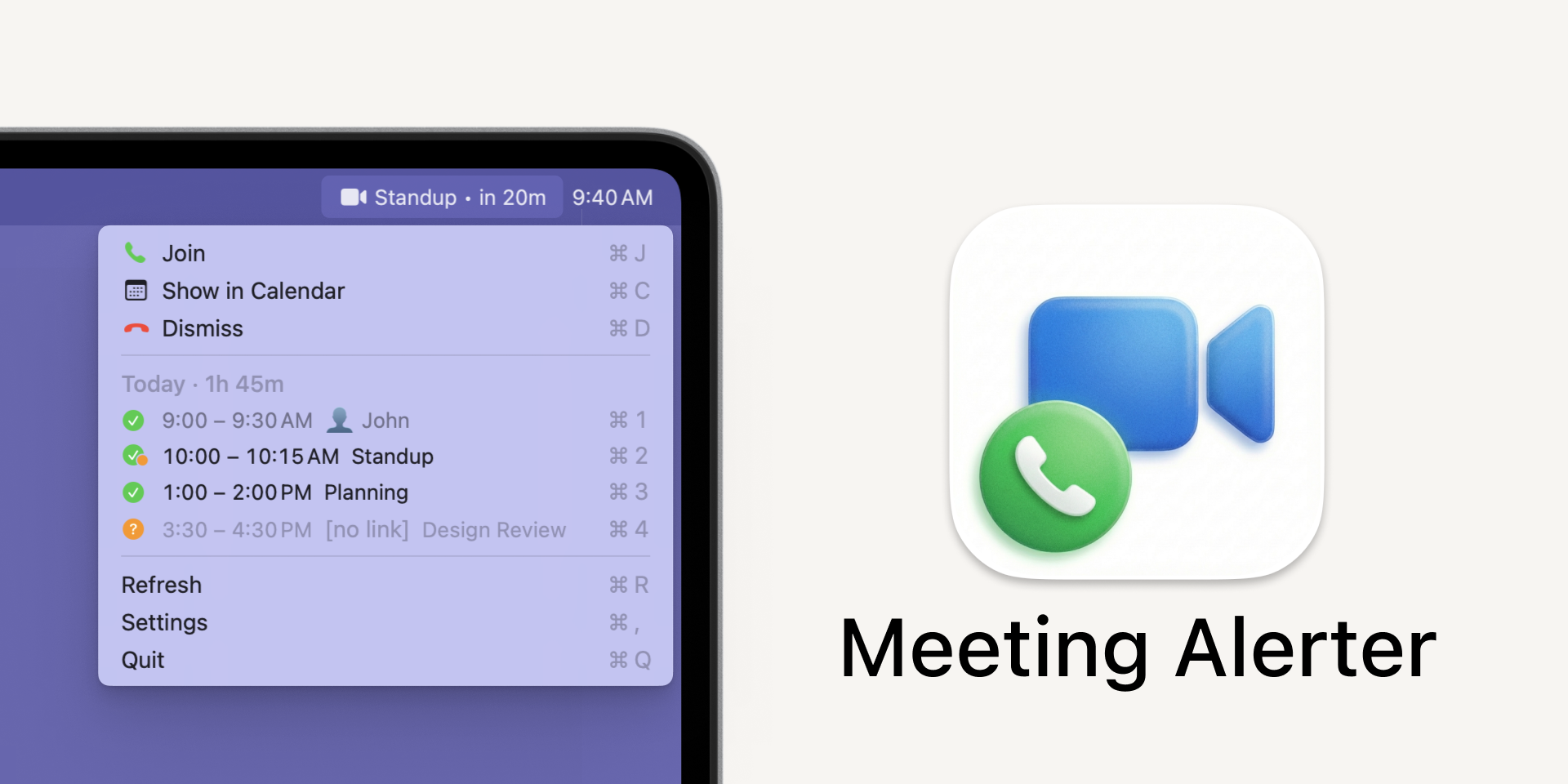 Meeting Alerter Promo
